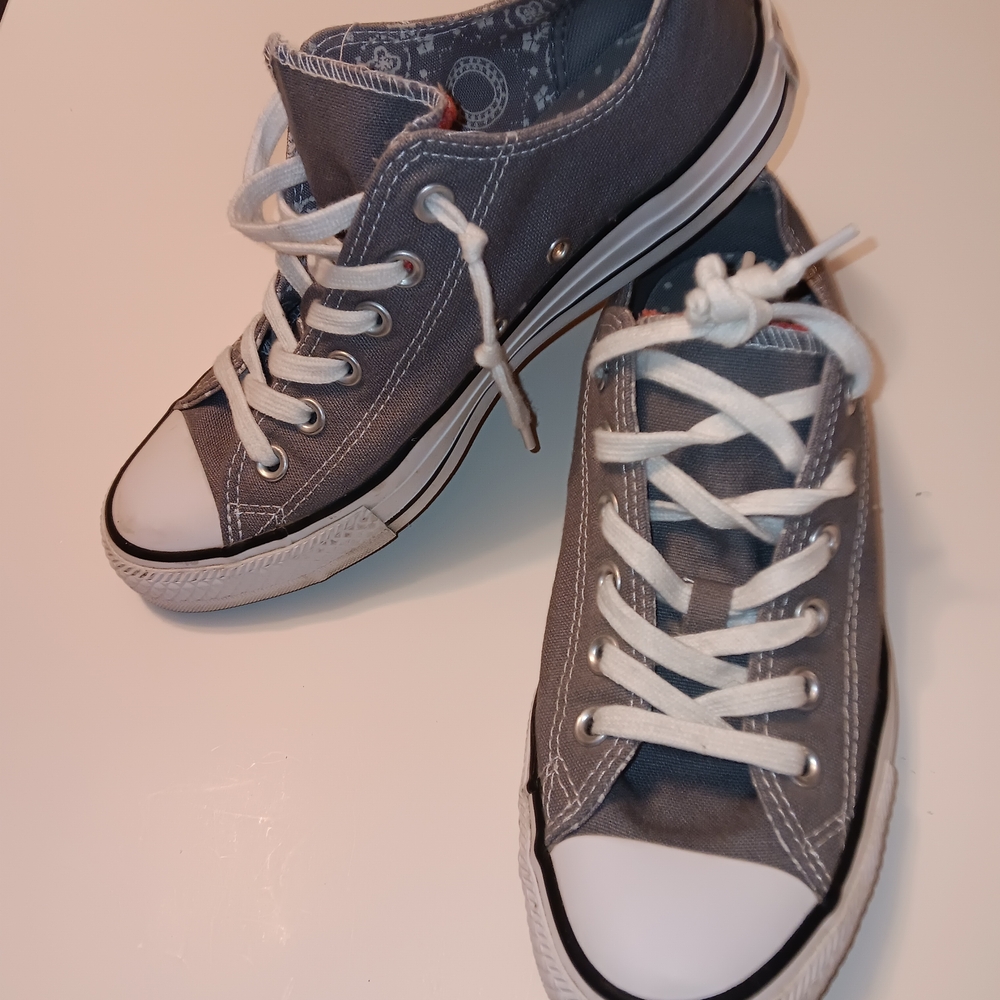 Converse All Star Chuck Taylor Sneakers(548580F)DoubleTongue Preowned Women'sSz8